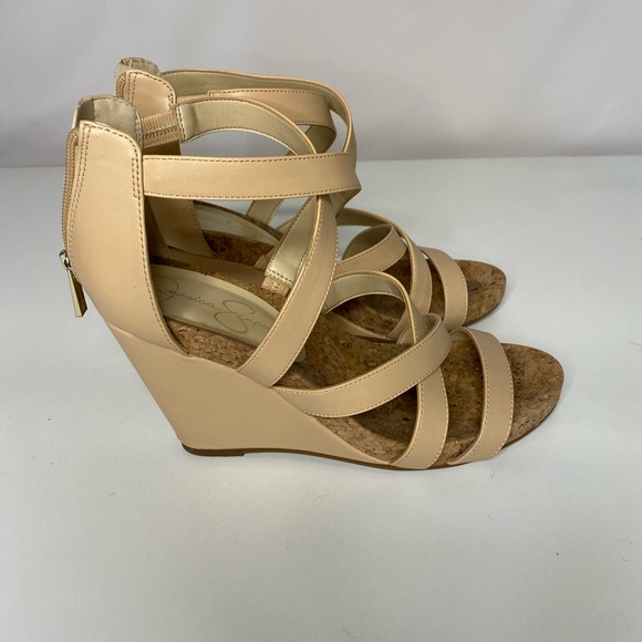 Jessica Simpson wedge sandlals - Picture 2 of 8